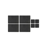 Black Dash placemat and coaster set 29cm, UK version