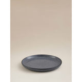Stoneware dinner set dark grey concrete 12 piece - British product