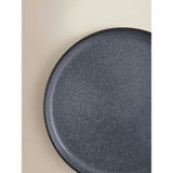 Dark grey concrete stoneware dinner plate 26.5cm, UK version