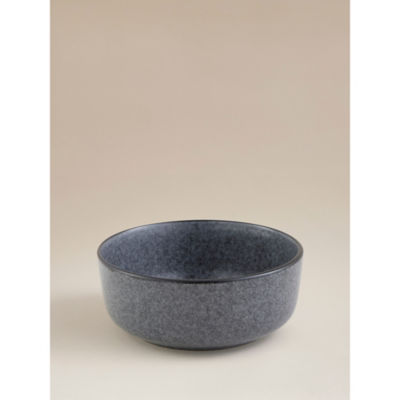 Dark grey concrete cereal bowl 15.7cm - British product