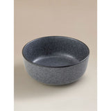 Dark grey concrete cereal bowl 15.7cm - British product