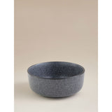 Dark grey concrete cereal bowl 15.7cm - British product