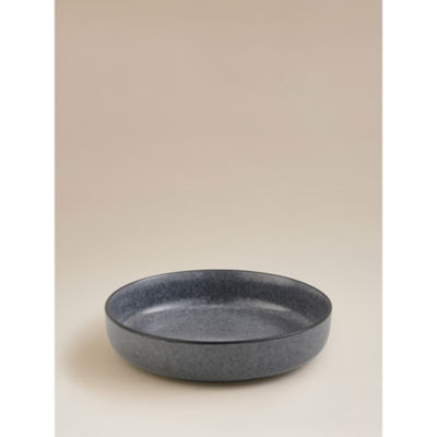 Dark grey concrete pasta bowl 22cm (British brand)