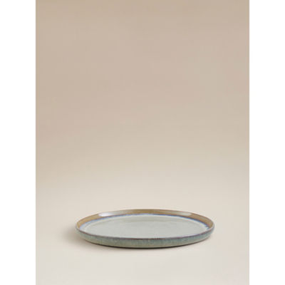 Rustic dinner set 12 piece brown reactive glaze, imported from the UK
