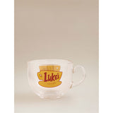 Gilmore Girls cappuccino mug clear glass 13.6x10.7x8.5cm, UK version