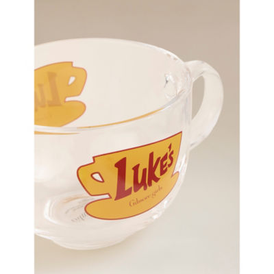 Gilmore Girls cappuccino mug clear glass 13.6x10.7x8.5cm, UK version