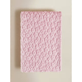 Pink floral super soft throw blanket 120x150 cm - British product