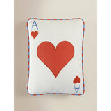 Red Heart playing card-shaped cushion 40x50 - British product