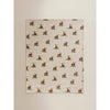 Natural Highland Cow Daisy super soft throw 120x150 (British brand)