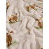 Natural Highland Cow Daisy super soft throw 120x150 (British brand)