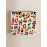 Grocery Items super-soft throw 150x120cm (British brand)