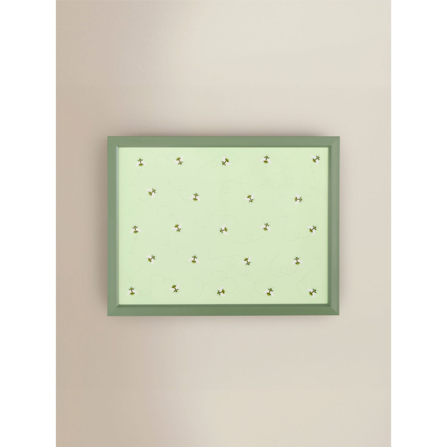 White Bee lap tray 43.6x33.7x4.5 cm (British brand)