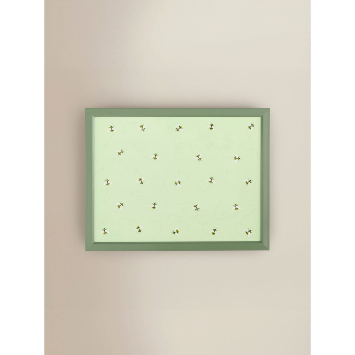 White Bee lap tray 43.6x33.7x4.5 cm (British brand)