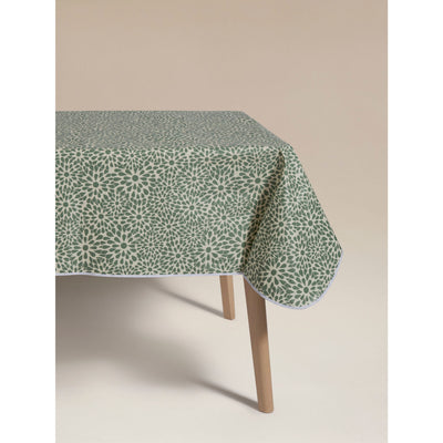 ASDA Green Floral Wipeclean Tablecloth 25 x 15 x 5cm- Buy online at McGrocer