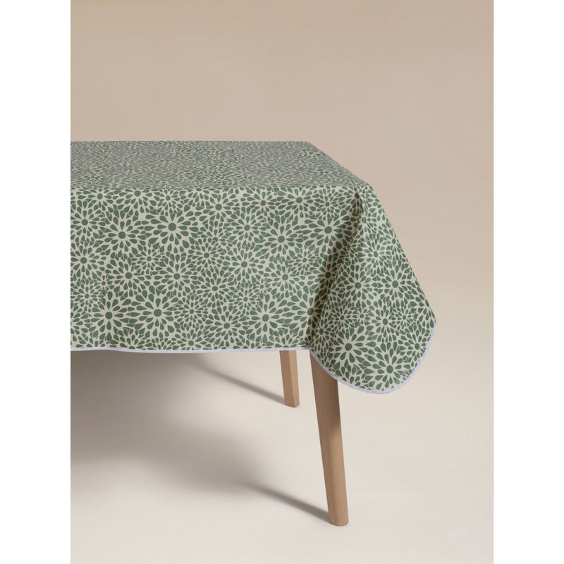 Tablecloth green floral 25x15x5cm, imported from the UK