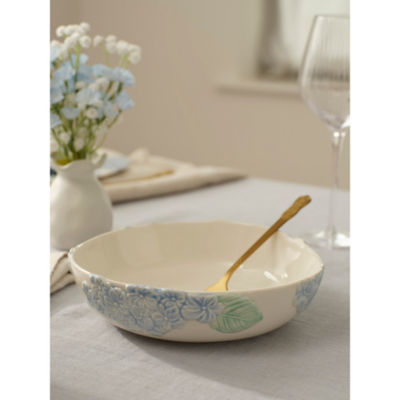 Stacey Solomon blue and white hydrangea pasta bowl, UK version