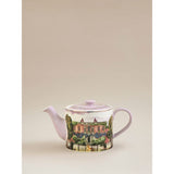 Bridgerton multi-coloured stoneware teapot (British brand)