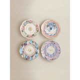 Bridgerton multi-coloured plates set of 4 19.4cm (British brand)