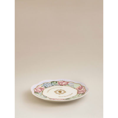 Bridgerton multi-coloured plates set of 4 19.4cm (British brand)