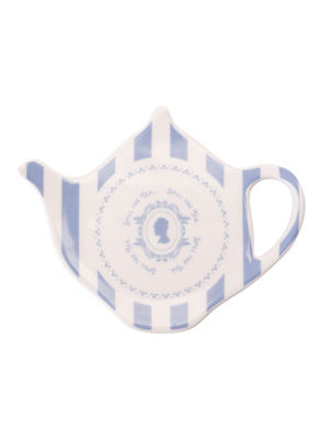 Bridgerton tea bag rest earthenware - British product