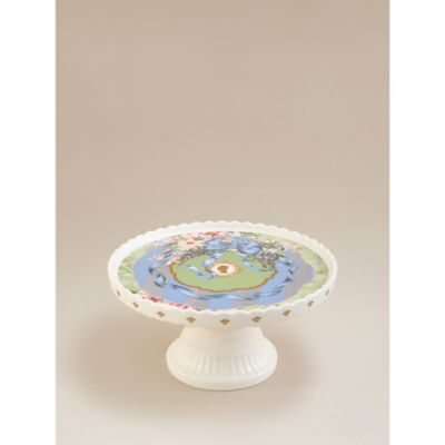 Bridgerton cake stand multi-coloured 27.4cm, imported from the UK