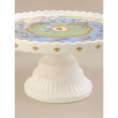 Bridgerton cake stand multi-coloured 27.4cm, imported from the UK