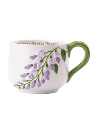 Bridgerton Wisteria Mug earthenware - British product
