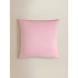 Pink textured square cushion 55x55cm, UK version