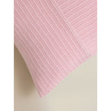 Pink textured square cushion 55x55cm, UK version