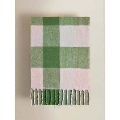 Spring woven check throw 150x120cm, UK version