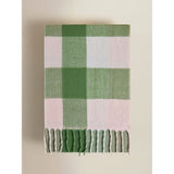 Spring woven check throw 150x120cm, UK version