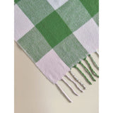Spring woven check throw 150x120cm, UK version