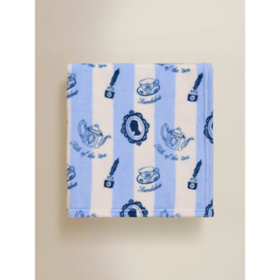 Bridgerton blue throw blanket 120x150cm (British brand)