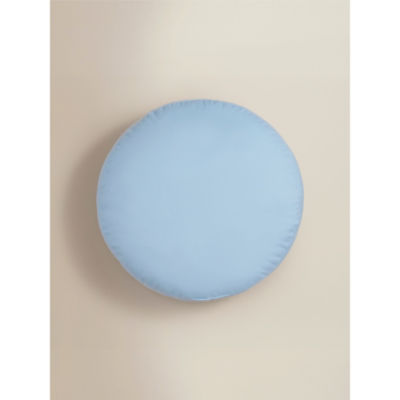 Blue round sun-shaped cushion 40x40cm, imported from the UK