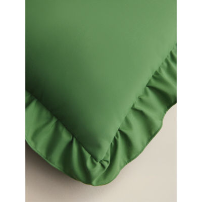 outdoor cushion frill trim set of 2 45x45 cm (British brand)