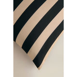 Striped outdoor cushion set of two 45x45cm (British brand)