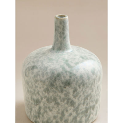 Stacey Solomon stoneware stem vase 12.5cm, imported from the UK