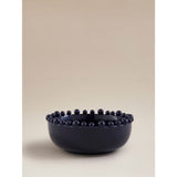 Blue ceramic beaded bowl - British product