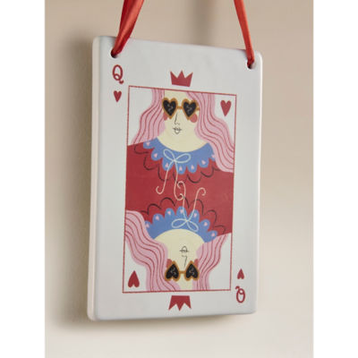 Queen Hanging Sign wall hanging decor British product