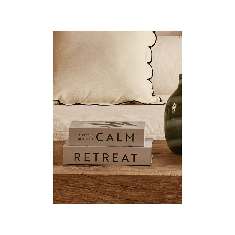 Reflection storage books set of 2 green and white - British product