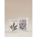 Reflection storage books set of 2 green and white - British product