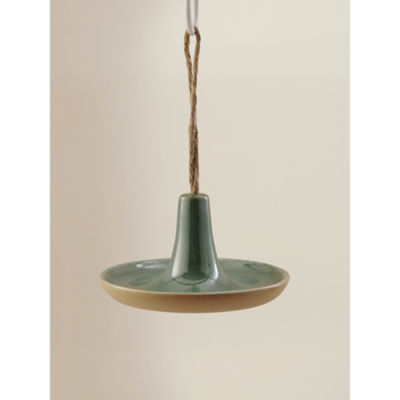 ASDA Green Hanging Ceramic Bird Feeder- Buy online at McGrocer
