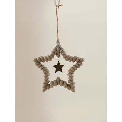 Grey wild country hanging ornament 17cm (British brand)