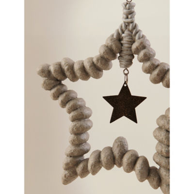 Grey wild country hanging ornament 17cm (British brand)