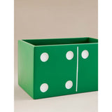 Green domino planter modern design (British brand)