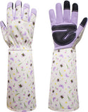 In Bloom long sleeved gardening gloves medium size, UK version