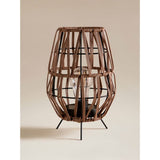 Brown Wild Country solar lantern 25cm - British product