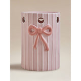Pink ceramic bow burner 10x13cm (British brand)