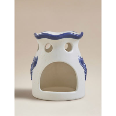 George Home blue ceramic lobster burner 10x10x12 cm UK version