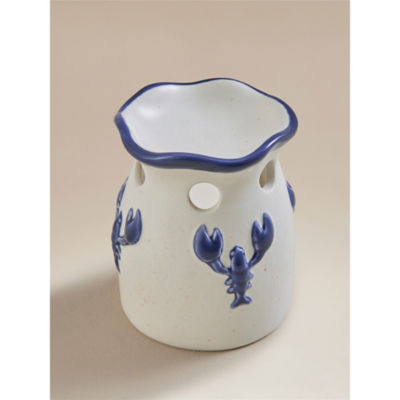 George Home blue ceramic lobster burner 10x10x12 cm UK version